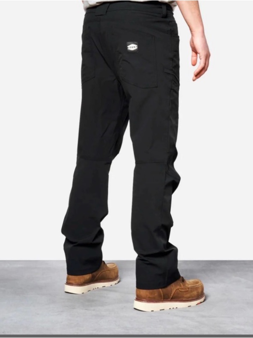 BRUNT The Costello Ripstop Pant Lightweight Breathable Work Pants Black 36x30 - Picture 2 of 11
